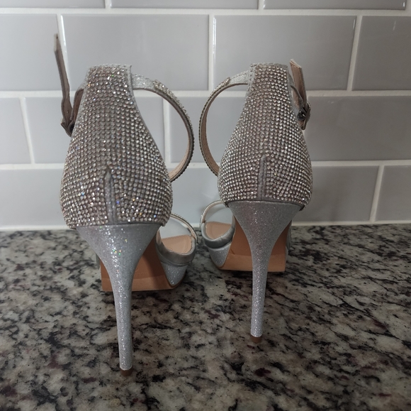 Rhinstone Dress Heels - Picture 2 of 4